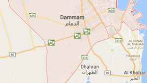 خريطة شركة الدولية لخدمات العزل بالدمام